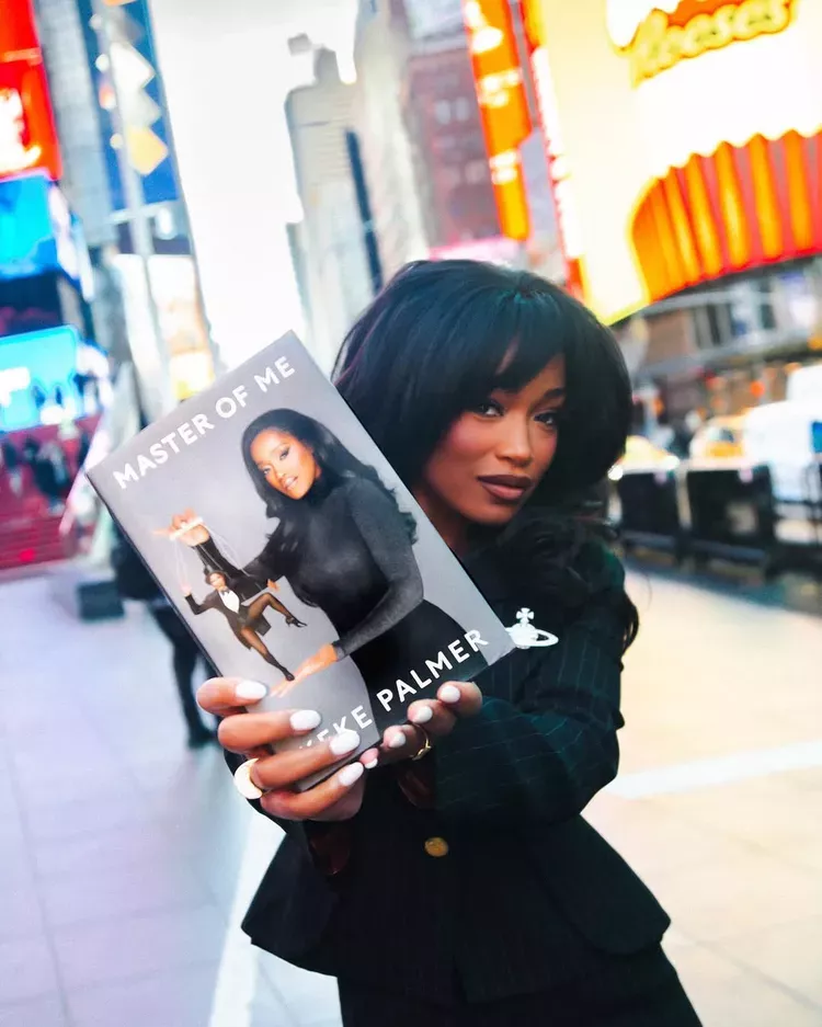 Keke Palmer’s Opal Shimmer Nails